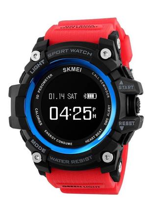 Годинник skmei smart pulse 1188 red box червоний (1188boxrd)