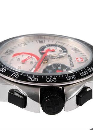Набір wenger годинник і ніж червоно-чорний (70797)4 фото