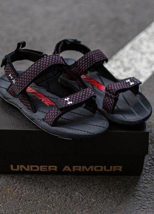 Чоловічі сандалі under armour fattire sandala michelin x available\red