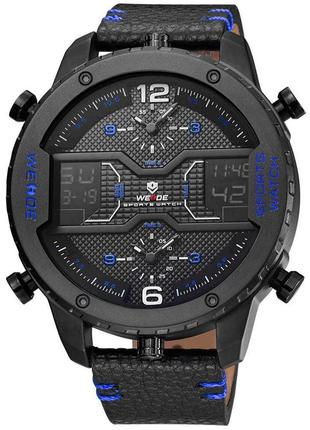 Часы weide all black wh6401b-4c (wh6401b-4c)2 фото