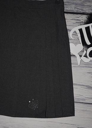 9 - 10 років 140 см модна спідниця в школу шкільна форма4 фото