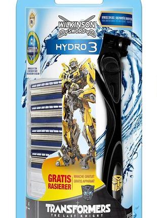 Бритвенный станок wilkinson sword schick hydro 3 transformers 5 шт (1049)