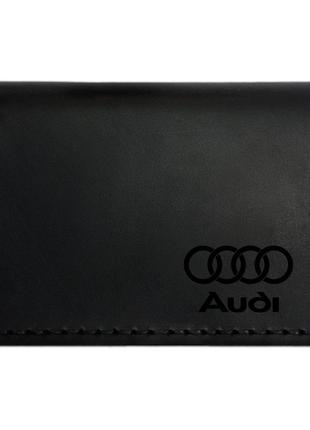 Обкладинка для автодокументів anchor stuff audi чорний (as150401-9)1 фото