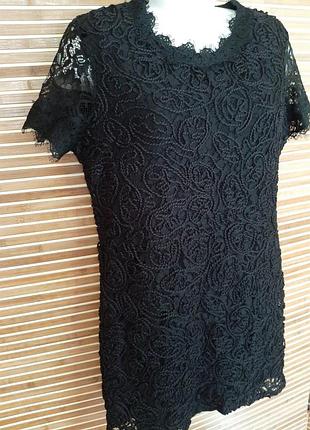 Кружевное платье zara