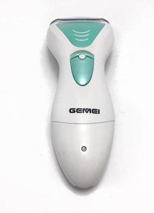 Эпилятор gemei gm 7006 4 в 1 белый с бирюзовым
