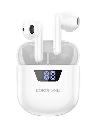 Навушники borofone bw05 pure tone true wireless bt headset white (bw05)