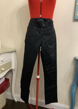 Черные джинсы из хлопка fracomina