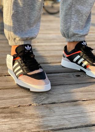 Adidas drop step black 🆕 мужские кроссовки адидас  🆕 черные/белые