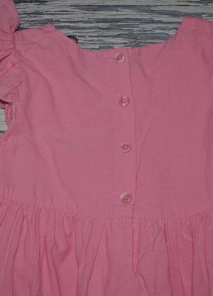 2 - 3 года 98 см рубашка блузка блуза туника кружевная для маленькой модницы next некст9 фото