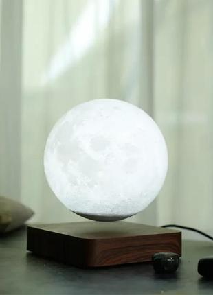 Нічник, сольова лампа левітуюча луна1 фото