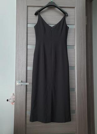 Сукня коктейльне чорне довге розмір м...l2 фото