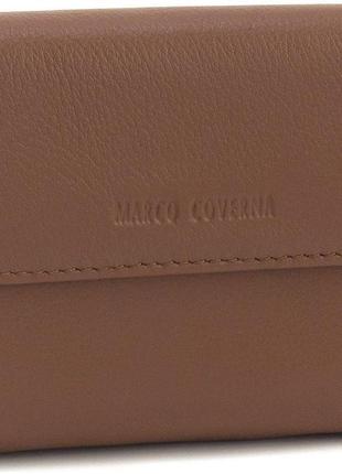 Жіночий гаманець із натуральної шкіри marco coverna mc-2047a-23 cognac marco coverna арт. mc-2047a-23