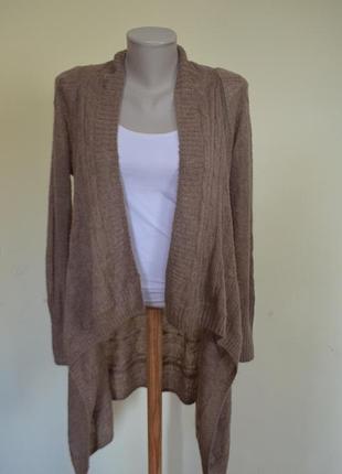 Шикарный легкий брендовый кардиган мохер 15%