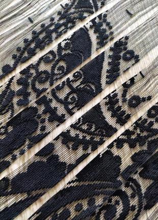 Тюль, нитки череп