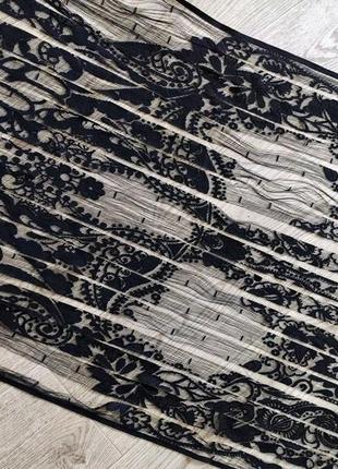 Тюль, нитки череп