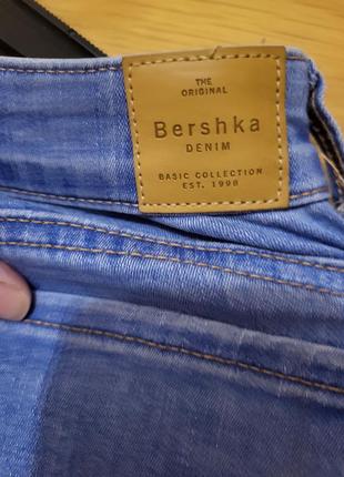 Штани скіні джинси скинни джегінси вкорочені штани bershka легінси штани5 фото