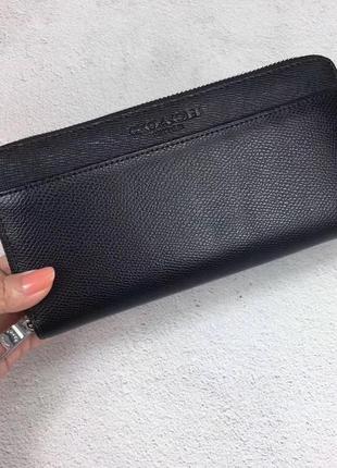 Клатч чоловічий шкіряний coach