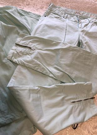 Кенгурушка+джинсы, нежно мятного цвета. 48р.4 фото
