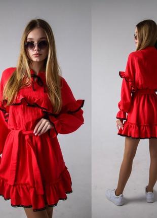 Супер платье муслиновое