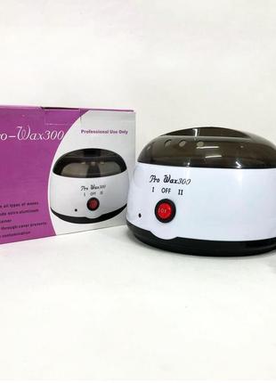 Воскоплав з терморегулятором pro-wax 100 для воску в банці, в гранулах, таблетках 400 мл