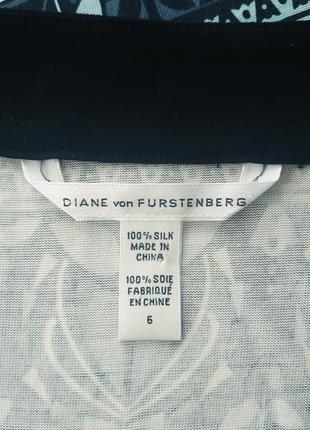 Diane von furstenberg шёлковое платье, винтаж, классика, ретро, дизайнерское платье миди2 фото