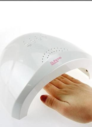 Сушарка для нігтів sun one nail lamp fd77-1 потужна4 фото