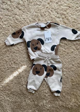Костюм zara 6-9 місяців / 74 см