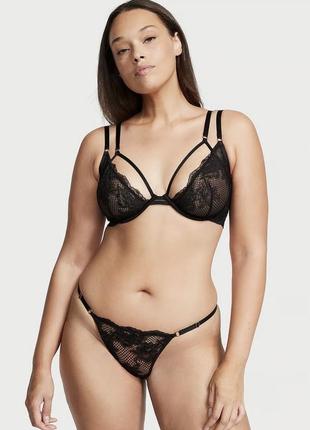 Комплект белья victoria’s secret бюстгальтер 34b (75b), трусики s. very sexy. нижнее белье виктория сикрет8 фото