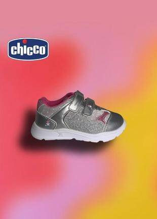 Кросівки для дівчинки бренду chicco1 фото