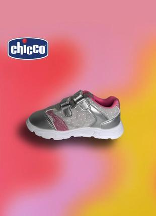 Кросівки для дівчинки бренду chicco2 фото