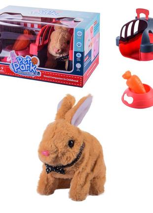 М'яка інтеракція. іграшка ra001-5 кролик – 15*9*17 см, перенесення – 18*16*15 см, ак-ри, у коробці – 30.5*18.5*16.5 см tzp194
