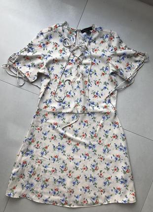 Легке, ніжне плаття в квітковий принт від atmosphere