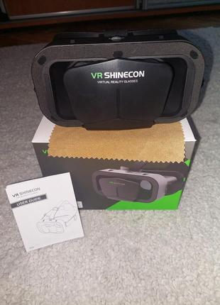 Очки-шлем виртуальной реальности shinecon vr sc-g10