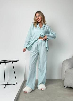 Піжама трійка (сорочка, штани, шорти), костюм, пижама2 фото