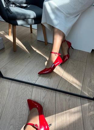 Дизайнерські жіночі туфлі із натуральної шкіри нова колекція 20246 фото