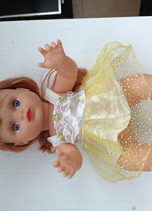 Лялька 33 см пластик.5 фото