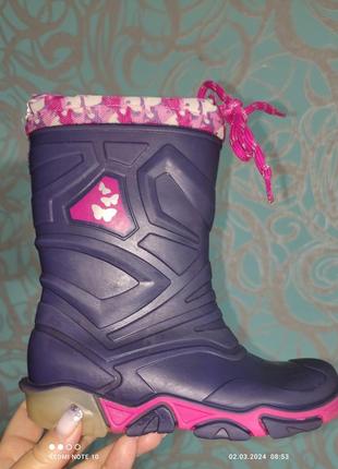 Сапоги светлячки 28/29 девочке италия