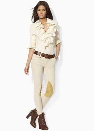 Ralph lauren реглан из рюшей хлопок л-хл