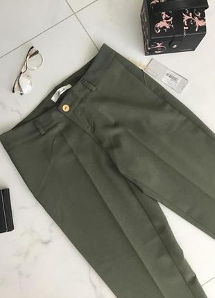 Стильные болотные брюки бренда mivite2 фото
