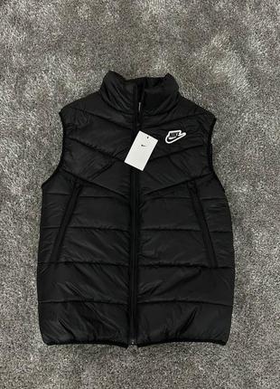 Жилетка storm-fit windrunner primaloft-field vest black4 фото