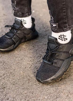 Мужские кроссовки adidas prophere all black3 фото