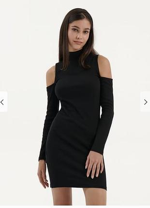 Сукня з відкритими плечима mango