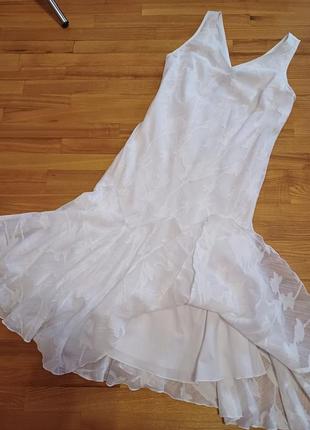 Супер шикарное белое платье9 фото