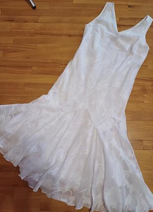 Супер шикарное белое платье8 фото