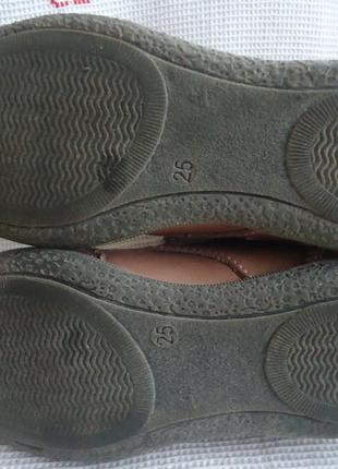 Кожаные деми ботинки naf-naf 25р. оригинал10 фото