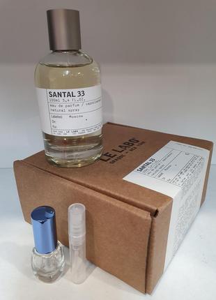 Парфюмированная вода le labo santal 339 фото