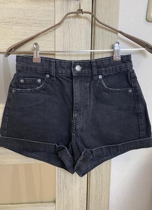 Джинсовые шорты bershka