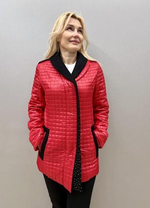 Жіноча приталена демі куртка vo-tarun1 фото