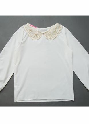 🌼 елегантна блуза для дівчинки oc9-08-2