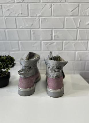 Жіночі шкіряні черевики timberland3 фото